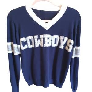 NEW SPARKLE CITY women's cowboy sweater in blue